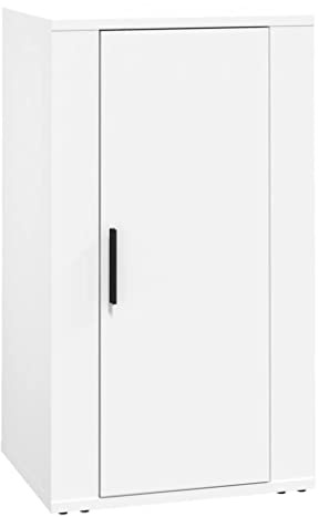 vidaXL Sideboard Schrank Anrichte Beistellschrank Kommode Mehrzweckschrank Standschrank Wohnzimmerschrank Weiß 40x33x70cm Holzwerkstoff