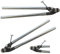 ISTA TOOLS Spengler Werkzeuge Rinneisenbieger Rinneisenbiegezange Rinneneisenbieger Rinneisen Biegezange Abbiegezange (Länge 800mm)