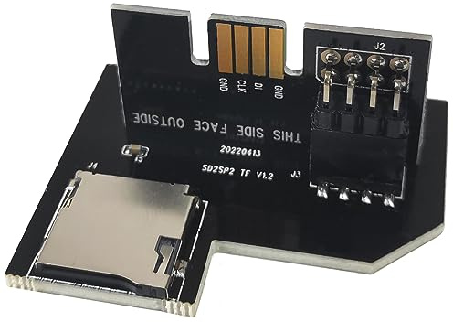 Hyamass Micro SD Card Adapter for Gamecube Serial Port 2, SD2SP2 PRO | For GameCube DOL-001 Only, Plug & Play, Requires PicoBoot Or Xeno & Swiss, Supports SDLoad & Homebrew, Not For Wii Or DOL-101