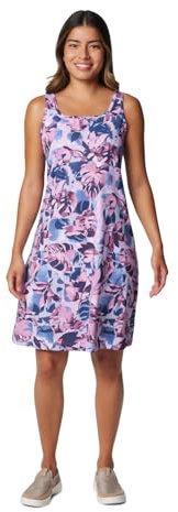 Columbia Damen Freezer Iii Dress Kleid, Minuet Ikat Palms, Mittel
