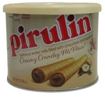 PIRULIN - BARQUILLOS RELLENOS DE DELICIOSO CHOCOLATE Y AVELLANA - 300 G