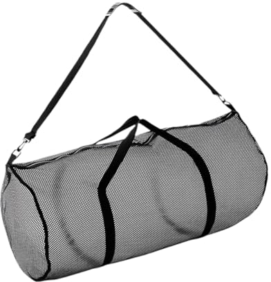 JISADER Ball-Aufbewahrungstasche, Sport-Netztasche, gefalteter Halter, Strand-Umhängetasche, Seesack für Outdoor-Aktivitäten, Wassersport, Schwimmen