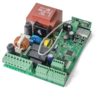 Motorline MC50 Central de maniobras universal cuadro de control motor de puerta de garaje corredera puertas seccionales y barreras. Motores de garaje y parking monofasicos a 230v hasta 1000w.