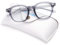 Dollger Occhiali con filtro per la luce blu per gli uomini Occhiali con filtro per la luce blu quadrati Occhiali con telaio grande Anti luce blu PC TV Gaming Unisex Grigio