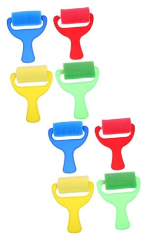 Operitacx 8pcs Painting Brush for Boys and Girls Sponge Rollers Paint Brushes Boys and Girls Art Tools Non-toxic