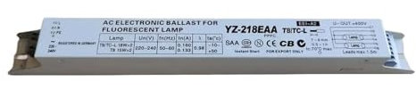 LHVHPKUKAN 220-240 V YZ-218EAA AC Elektronisches Vorschaltgerät Sofortstart Leuchtstofflampe Elektronisches Vorschaltgerät for T8/TC-L 18WX2 T8 15WX2 Lampen