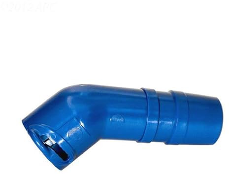 1 Stück R0532400 Reiniger Twist-Lock 45 Grad Ellenbogenverlängerung, passend für Baracuda T5 Duo & Zodiac MX6/MX8 Saugseite automatische Poolreiniger, passt fest in Poolwand, um Kehrmaschine oder