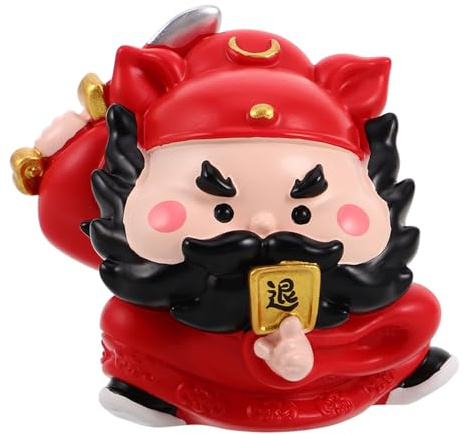 FCXDMY Charmante Figurine Feng Shui, Ornement Porte-Bonheur Chinois pour décoration de gâteau de Mariage, Bureau