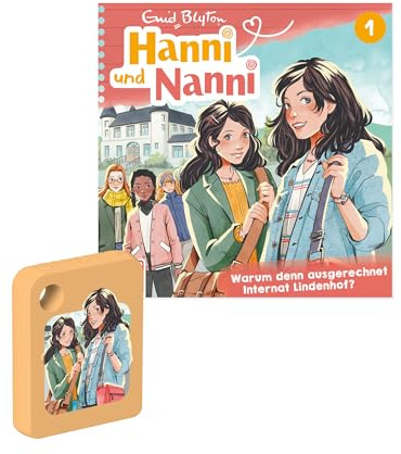 Galakto Audio-Token: Hanni und Nanni | Warum denn ausgerechnet Internat Lindenhof?, Hörspiel für Kinder ab 5 Jahren, Spielzeit ca. 58 Minuten