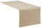 Tischläufer Tischband Fleckschutz LOTUS Effekt LEINEN Optik bügelfrei abwaschbar Farbe Sand Größe 40x140 cm