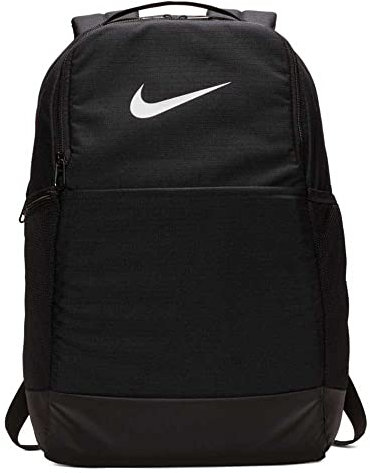 NIKE BA5954-010 NK BRSLA M BKPK - 9,0 (24L) Sports backpack Unisex Adult BLACK/BLACK/WHITE Size MISC
