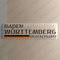 Baden-Württemberg Deutschland Aufkleber Baden-Württemberg 120x30mm Autoaufkleber Flagge 3D Fahne Germany