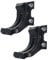 Mendler 2er-Set Wandhalterung für Markise T122, T123, Wandkonsole Wandmontage Adapter - anthrazit