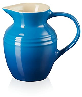 Le Creuset Stoneware Breakfast Jug, 600 ml, 550 g, Marseille Blue