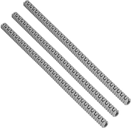 BORDSTRACT Juego de 3 Protectores de Rejilla de Silicona para Horno, Cubiertas Antiescaldamiento para Rejillas, Protectores para Horno y Microondas para Prevenir Quemaduras(Gris)