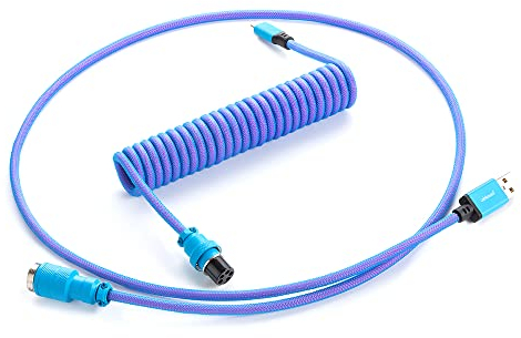 CableMod Compatible Pro Coiled Keyboard Cable USB-C zu USB Typ A, GAL