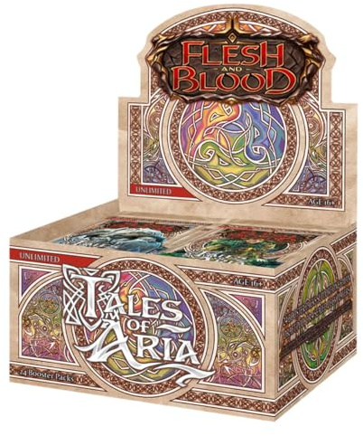 Legend Story Studios Flesh and Blood FAB2103-UL Tales of Aria Unlimited Edition Booster Display Box mit 24 Packungen, Mehrfarbig, Mehrfarbig