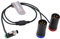 SZRMCC Câble Audio TA5F à Profil Bas Mini XLR 5 Broches vers Double XLR 3 Broches pour enregistreurs de mélangeur de Terrain Zaxcom QRX Dispositifs sonores 633 664 688 788T