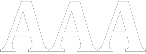 GPG White Bin Letters - A, Large (150mm) x3 - Waterproof & Durable Self Adhesive Vinyl for Long Lasting Wheelie Bins & Recycling Boxes - Premium Decal Stickers