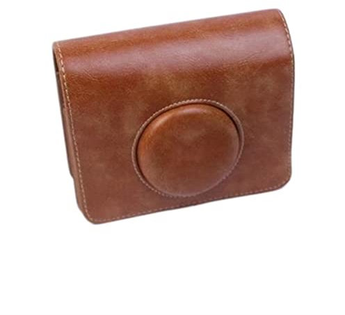 NICHANGHUA Camera Accessories Bag Case With Shoulder Strap Compatible With Fujifilm Compatible With Instax Mini EVO(Brown)