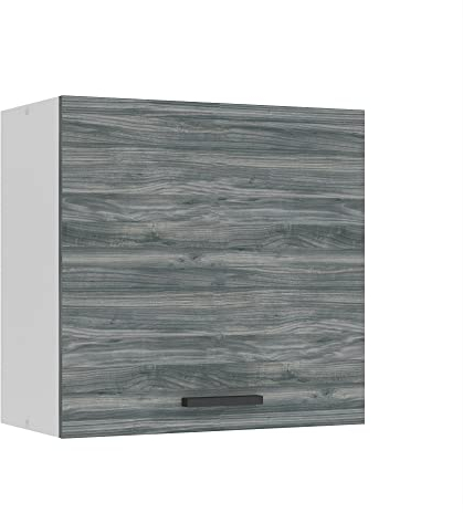 Belini Hängeschrank Küche, Küchenschränke SG. Breite 60 cm. Oberschrank mit 1 Tür, Küchenhängeschränke, Wandschrank Hängend, Glamour Wood