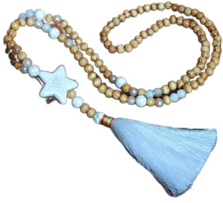 Generic KNH5 Ethnic wind necklace stars, Acrylic