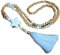 Generic KNH5 Ethnic wind necklace stars, Acrylic