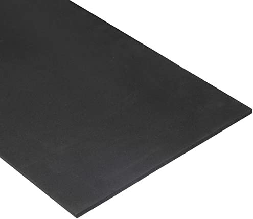 sourcing map EVA-Schaumstoffplatten, schwarz, 98 x 34 cm, 8 mm dick, für Bastelarbeiten