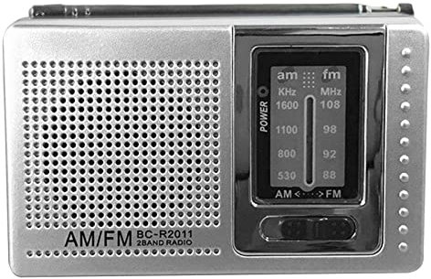 Samuliy Radio de Poche Portable | Radio de Poche Portable - Radios à transistors AM FM avec Prise pour écouteurs Haut-Parleur, pour Les Parents, Les Parents, Les aînés