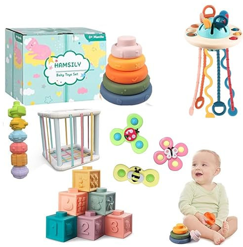 XIAPIA 5in1 Baby Spielzeug Set