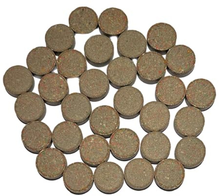 Bloodworm Stick on Glass Tablet Freeze Dried Fish Food Adhesive Wafers Tropical Coldwaterand Marine Aquarium