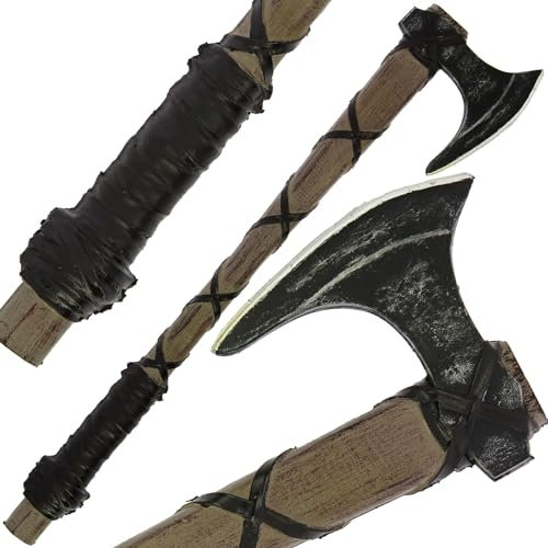 Viking Foam Axe Replica Ragnar Cosplay Halloween Costume Prop Lothbrok Norse Warrior