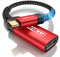 JSAUX USB C auf DisplayPort Adapter 4K@60Hz, USB C zu DisplayPort Kabel Adapter Kompatibel mit iPhone 15 Pro/15, MacBook Pro 2019 2018, Surface Book, Dell XPS, Samsung Galaxy S24 S23 S22 S21-Rot