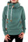 Cindeyar Damen Hoodie Winter Pullover Kapuzenpullover Langarm Baumwoll Mischung Warmer Sweatshirt Kapuzenjacke(107-Minzgrün,XL)