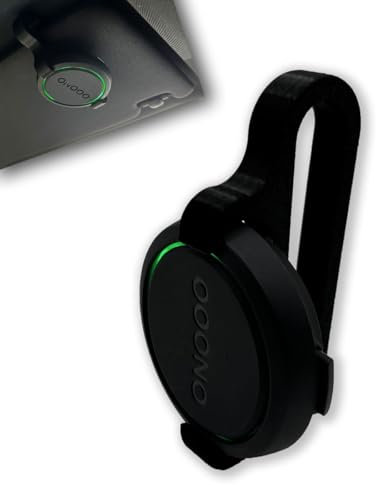 R-Satz Shop Halterung passend für Ooono No2 Co-Driver Sonnenblenden Halter - Auto Blitzerwarner Befestigung - Hitzebeständig - Einfache Installation - Made by