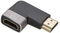 kenable HDMI 2.1 Right Angle Adapter Ultra High Speed 8K60/4K120 (90° Horizontal)