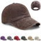 CWENDANER Unisex Baseballkappe, Baseball Cap Damen Herren 100% Baumwolle, Vintage Basecap Kappe, Verstellbar Schildmütze Für Sport Reisen Drauße, Einfarbig, Einheitsgröße Baseballmütz