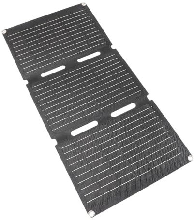 Panel Solar Plegable 60W Portable Plegable Kit de Cargador Solar Impermeable ETFE Monocrystalline Dual USB Tipo C Salida DC PD Rápido para Acampar