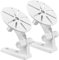 NUOBESTY Adjustable Camera Wall Mount Bracket 2pcs Desk Wall Mount Nodrill Security Camera Holder Stand