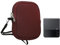 kwmobile Estuche de Neopreno Universal para Smartphone - Funda Protectora con Cremallera para XXS - 3/3,5 Violeta Burdeos - para móviles de 10 x 8 x 2 cm