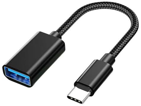 Adaptateur USB C vers USB, câble OTG Type C mâle vers femelle, compatible avec iPhone 16/15 Pro Max, iPad Pro, MacBook Pro/Air, Samsung Galaxy S24/S23/S22/S21, Google Pixel, Huawei