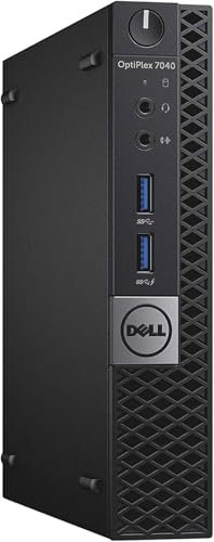 Dell Optiplex 7040 Mini Desktop Computer Intel Core i5-6400T RAM 8GB DDR4 SSD 240GB USB 3.0 HDMI Windows 11 Pro (Renewed) (No Peripherals)