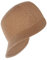 XANHOY Sombrero de paja a prueba de sol, estilo victoriano, base para fiestas de té, bodas, eventos, disfraces, accesorios, caqui, marrón