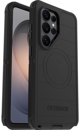 OtterBox Defender Pro Magneten Hülle für Samsung Galaxy S26 Ultra, Schwarz | Stoßfeste, sturzsichere, extrem robuste Schutzhülle, 7x getestet nach Militärstandard, Keine Einzelhandelsverpackung
