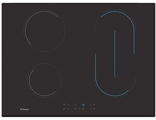 Candy 33801783 Integrado Con - Placa (Integrado, Con placa de inducción, Vidrio y cerámica, Negro, 1200 W, 1800 W)