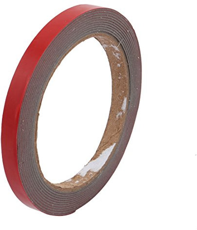 Aexit 10mm Breite 3Meter Länge Doppelseitiges Klebeband Stoßfestes Schaumstoffband (bcf5f7ab1786e5fff7502d367c23e2f8)