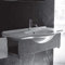 Consolle lavabo per mobile semincasso Venezia 75 in ceramica