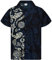 King Kameha Funky Chemise-Hawaienne, Manche-Courte, Maori-Wedding, Noir, S