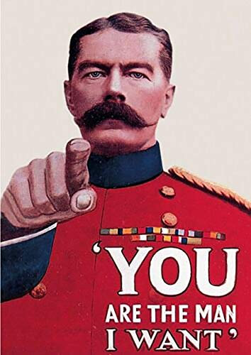 My Little Poster Plakat Sie sind der Mann Propaganda Retro Vintage