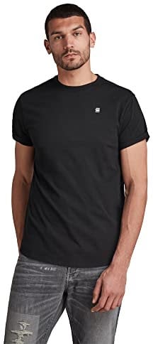 G-STAR Lash Jersey T-shirt, Camiseta, Hombre, Negro (Dk Black D16396-b353-6484), XS